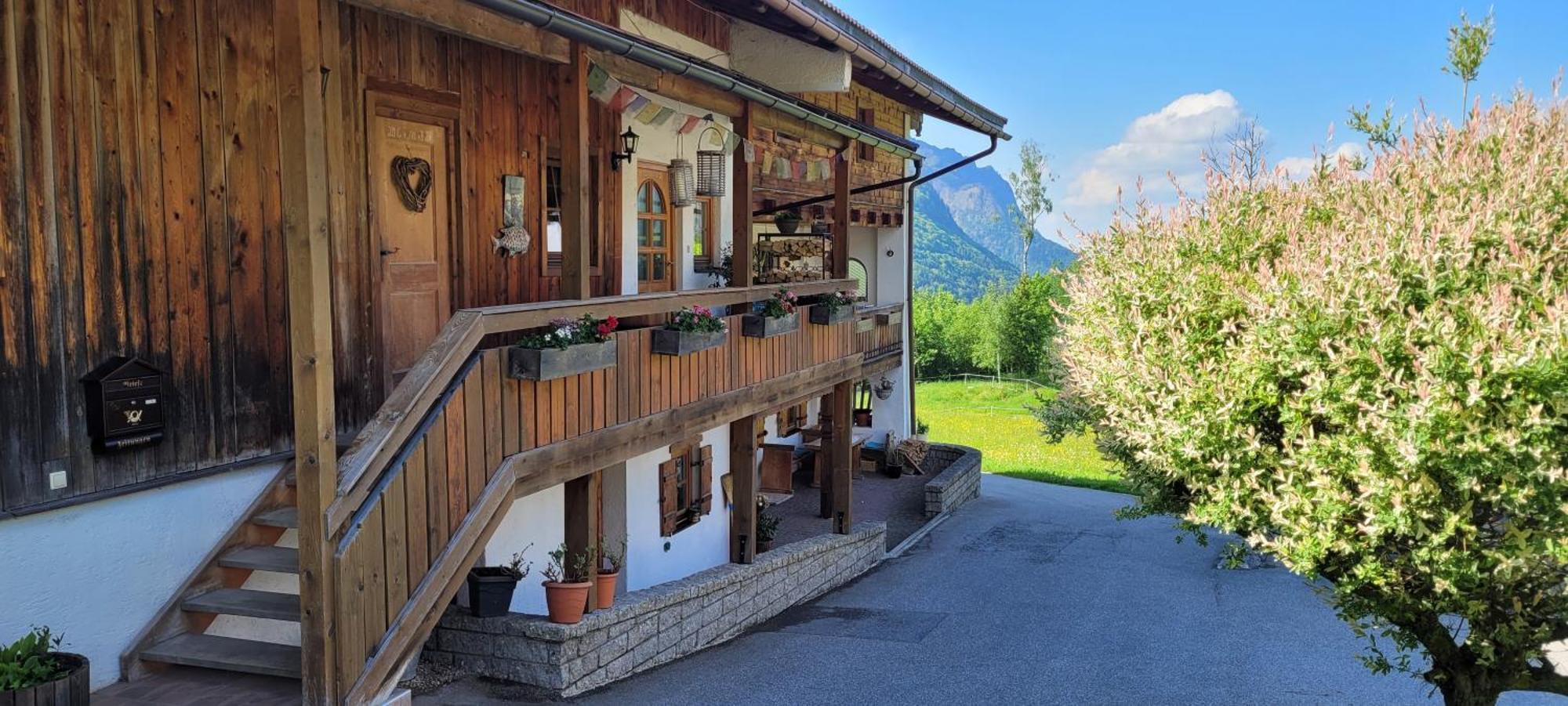 Apartment Bergblick Lohnerlehen Марктшелленберг Екстер'єр фото