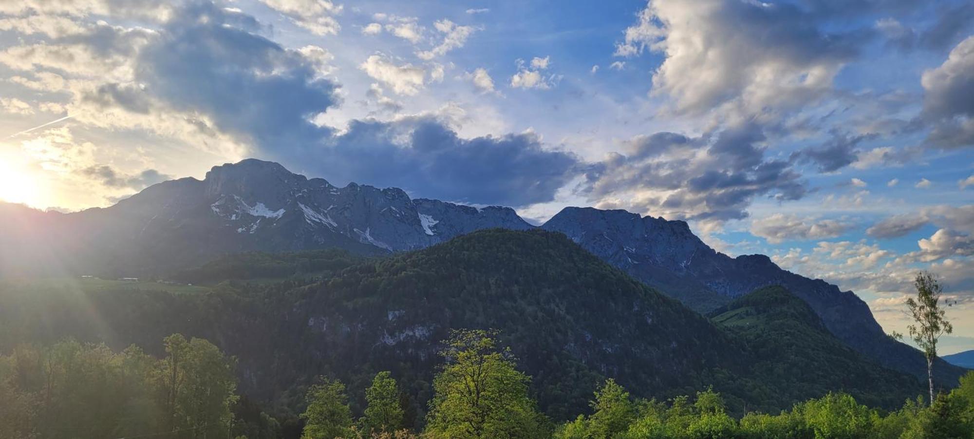 Apartment Bergblick Lohnerlehen Марктшелленберг Екстер'єр фото