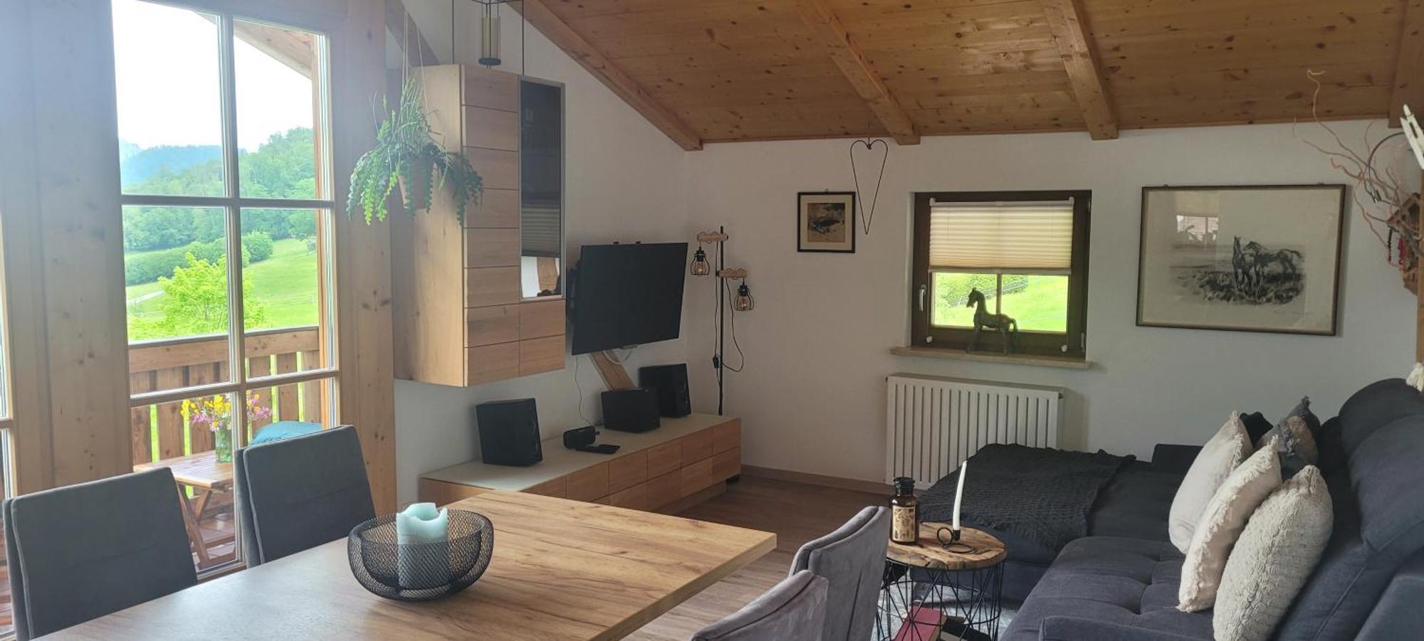 Apartment Bergblick Lohnerlehen Марктшелленберг Екстер'єр фото